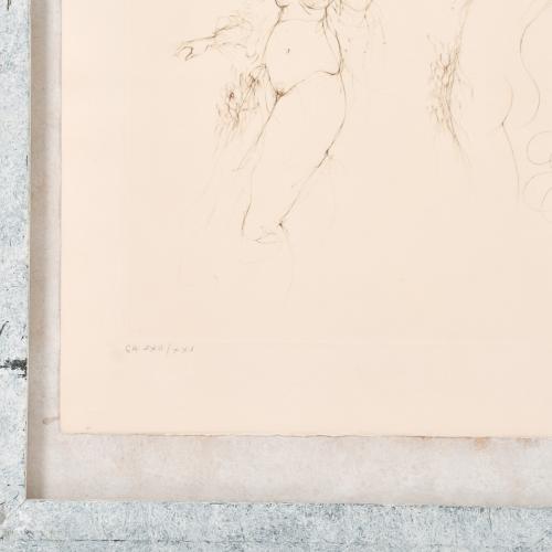 LEONOR FINI (1907-1996).  "Desnudos y caras".