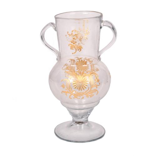 ESCUELA ESPAÑOLA, PPS. SIGLO XVIII. REAL MANUFACTURA DE CRISTAL DE LA GRANJA, Florero