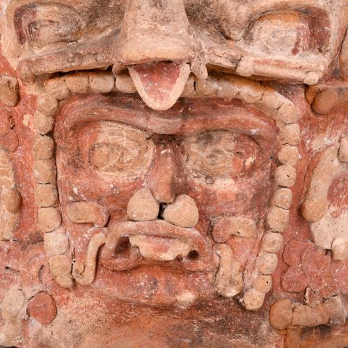 SIGUIENDO MODELOS PRECOLOMBINOS, mortero ceremonial, siglo 