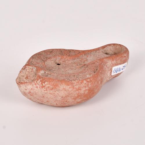 SIGUIENDO MODELOS ETRUSCOS, lampara de aceite, siglo XX.