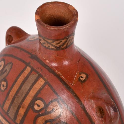  SIGUIENDO MODELOS DE LA CULTURA NAZCA, jarrón, siglo XX.