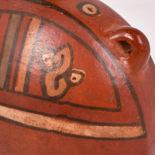  SIGUIENDO MODELOS DE LA CULTURA NAZCA, jarrón, siglo XX.