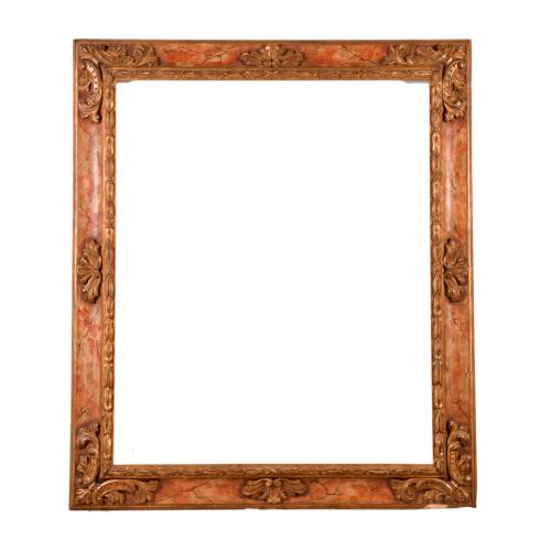 ESCUELA ESPAÑOLA, PRIMER QUARTO SIGLO XVIII. Marco moldurado.