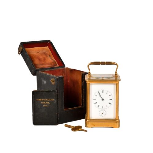 ESCUELA FRANCESA, PPS. SIGLO XX.  AIGUILLES, reloj despertador