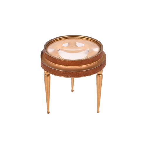 ESCUELA FRANCESA, SIGLO XIX. Lupa trípode