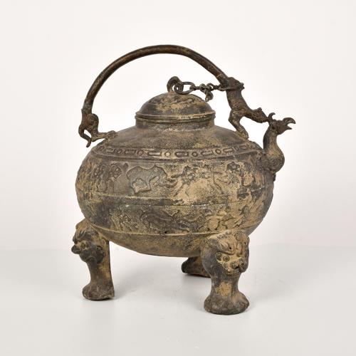 ESCUELA CHINA, SIGLO XIX. SIGUIENDO MODELOS DE LA DINASTÍA 