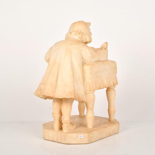 MARIANO BENLLIURE Y GIL (1862-1947).  "Amparin" 