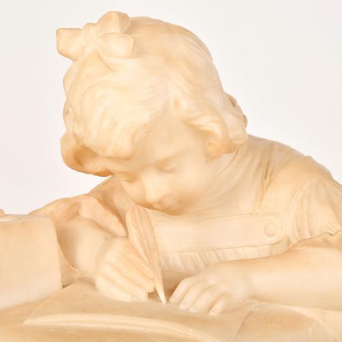 MARIANO BENLLIURE Y GIL (1862-1947).  "Amparin" 