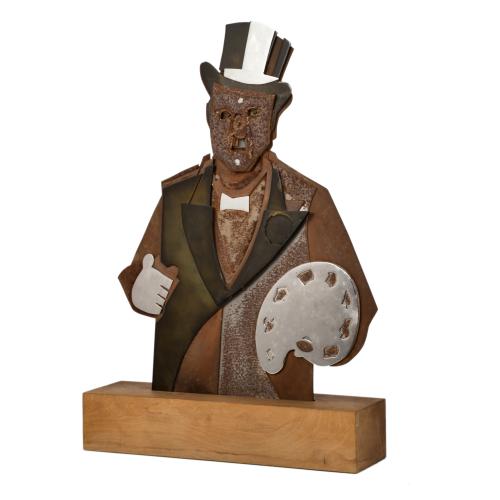 EDUARDO ARROYO (1937-2018). "Ramoneur", 1987