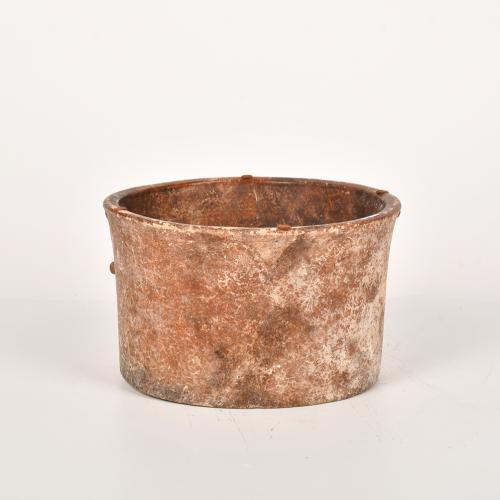 SIGUIENDO MODELOS PRECOLOMBINOS, mortero ceremonial, siglo 