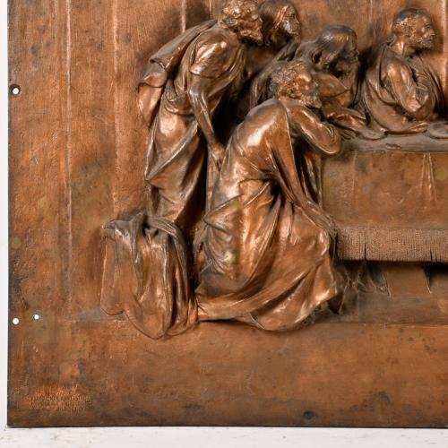 ENRIC CLARASSÓ (1857-1941). "La útlima cena"