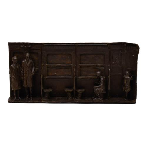 JULIO LÓPEZ HERNÁNDEZ (1930-2018). "Metro Tetuán - Vallecas", 1970