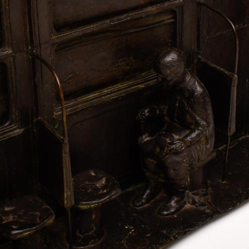 JULIO LÓPEZ HERNÁNDEZ (1930-2018). "Metro Tetuán - Vallecas