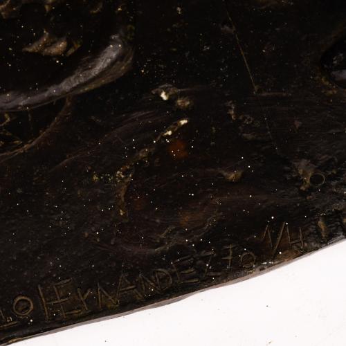 JULIO LÓPEZ HERNÁNDEZ (1930-2018). "Metro Tetuán - Vallecas