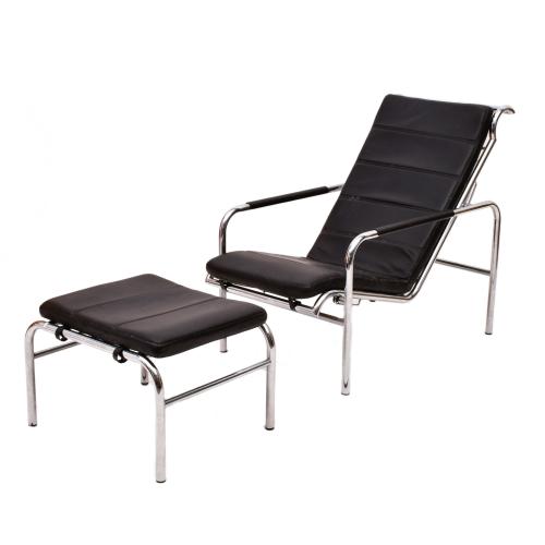 GABRIELE MUCCHI (1899-2002). "GENNI", MODELO 920, cama de día con reposapiés, 1980.