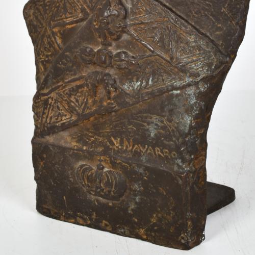 VICENTE NAVARRO (1888-1979). "Juan de Borbón, Conde de Barc