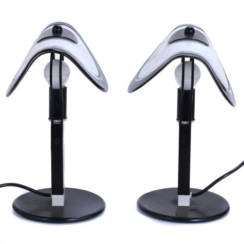 PAREJA DE LÁMPARAS ITALIANAS, CIRCA 1950-1960.