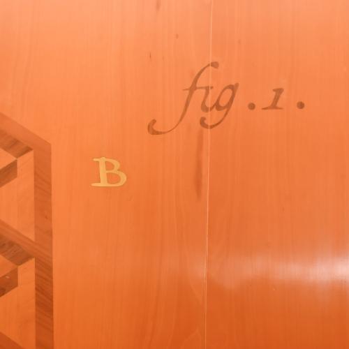 JAUME TRESSERRA (BARCELONA, 1943) Cabezal Marquetería "Hote