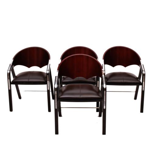 JAUME TRESSERRA (BARCELONA, 1943) Lote de 4 sillas Spinnacker