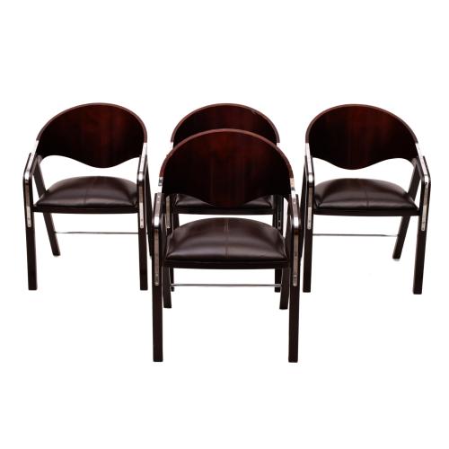 JAUME TRESSERRA (BARCELONA, 1943) Lote de 4 sillas Spinnacker