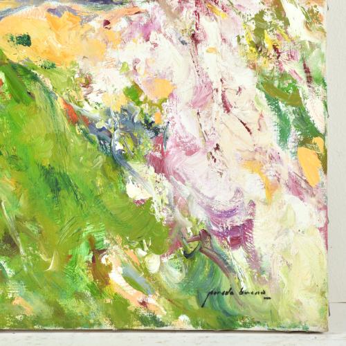 JOSÉ ANTONIO PINEDA BUENO (1950). "Bajo el almendro".