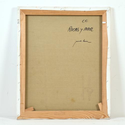 JOSÉ ANTONIO PINEDA BUENO (1950). "Rocas y mar".