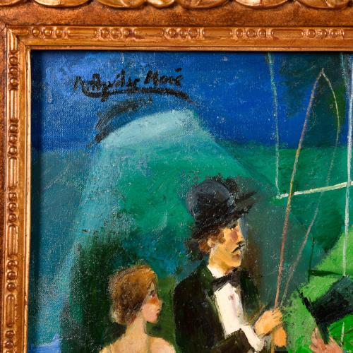 RAMÓN AGUILAR MORÉ (1924-2015). "Circo".