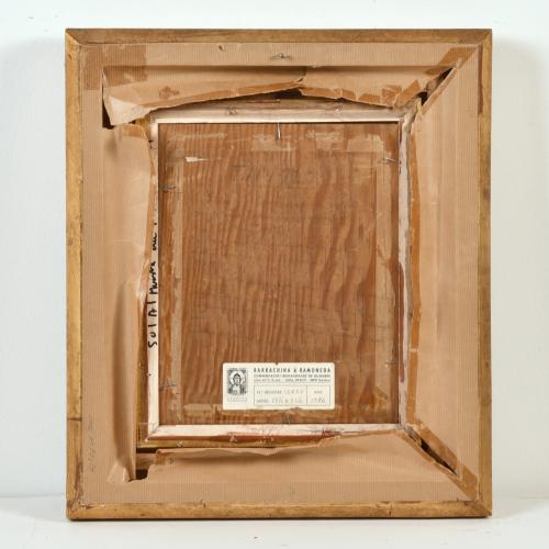 ESCUELA ITALIANA, SIGLO XVIII-XIX. "Virgen con niño".