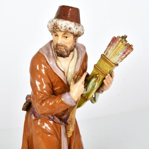 Figura de un cortesano, siglo XX