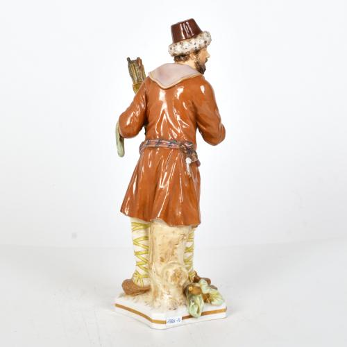 Figura de un cortesano, siglo XX