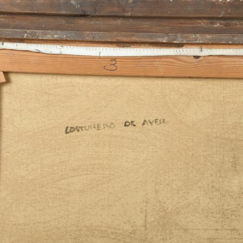 FRANCISCO RIBERA GOMEZ (1907-1990). "Costurera de ayer", 19