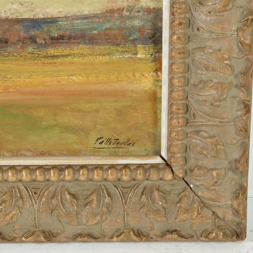 JOAN ANTONI VALLS TRULLAS (1923-?).  "Paisaje".