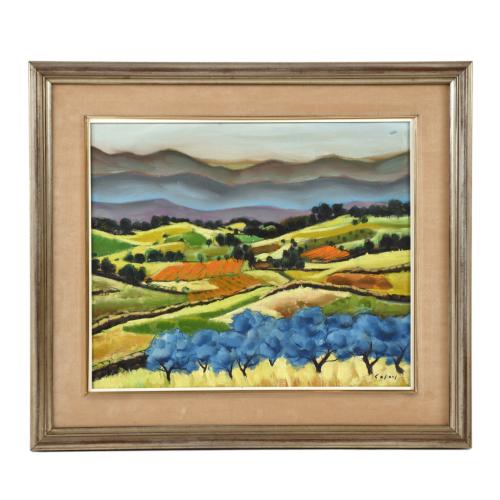 JESUS CASAUS MECHO (1926-2002). "Campos".