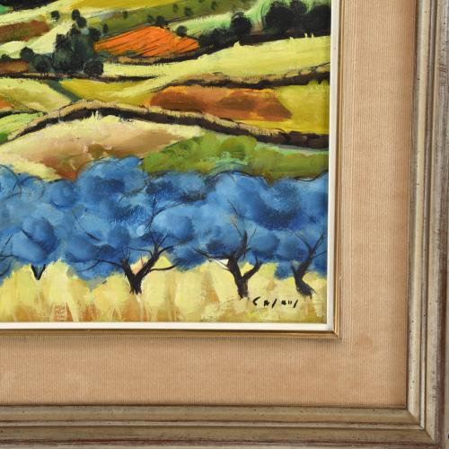 JESUS CASAUS MECHO (1926-2002). "Campos".