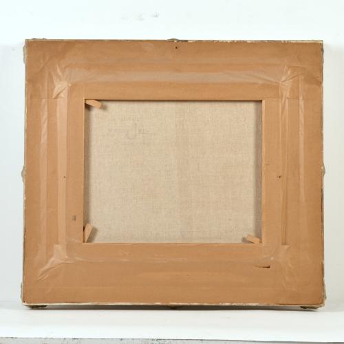 JOSEP VERDAGUER I COMA (1923-2008).  "Barcos y puente".