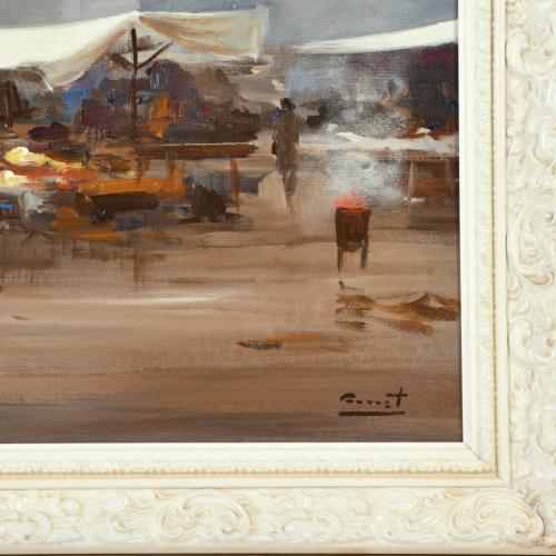 ESCUELA CATALANA, SIGLO XX. "Mercado Vic".