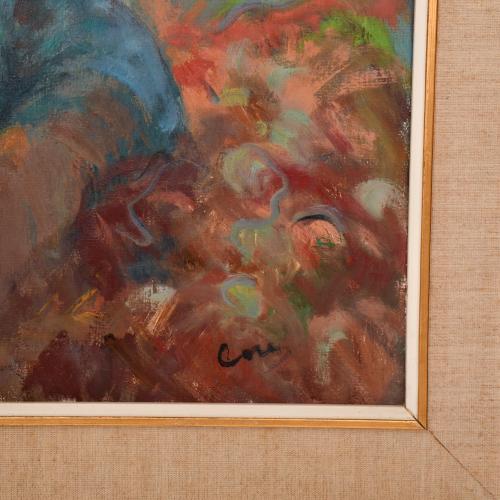 JESUS CASAUS MECHO (1926-2002). "Pescadores".