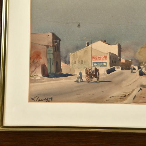 FREDERIC LLOVERAS HERRERA (1912-1983). 'Road'.