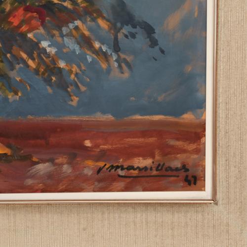 JOAQUIM MARSILLACH CODONY (1905-1986). "Jarrón flores", 194