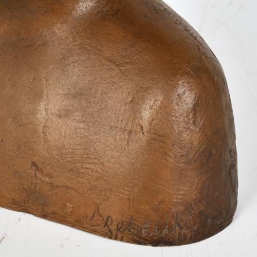 JOAN REBULL (1899-1981). Busto de infante