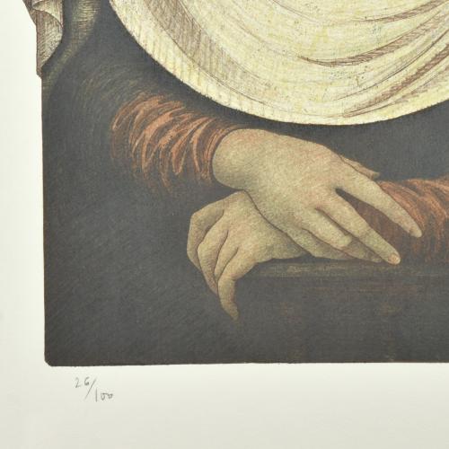 JOSEP MARIA SUBIRACHS (1927-2014). Pareja de litografías en