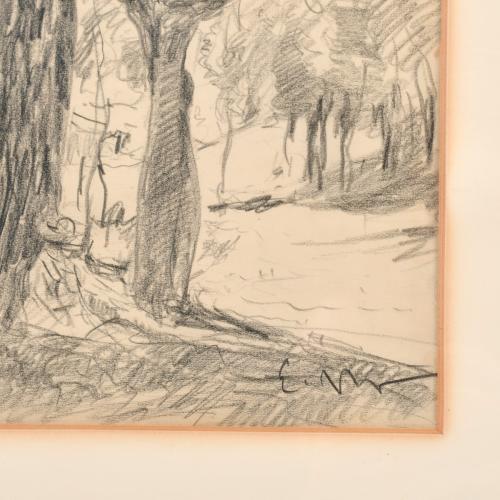 ELISEU MEIFRÉN ROIG (1859-1940). "Paisaje".