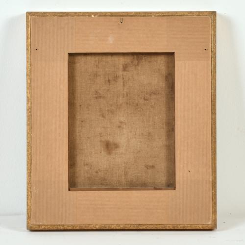 ESCUELA ESPAÑOLA, SIGLO XVIII - XIX.  "Virgen con niño".