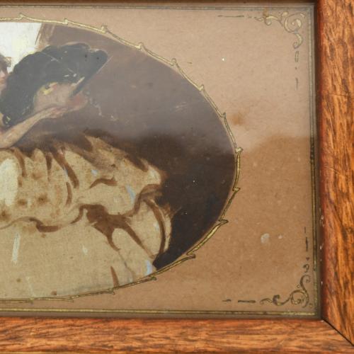 ESCUELA ESPAÑOLA, SIGLO XIX-XX. Pequeña ilustración.