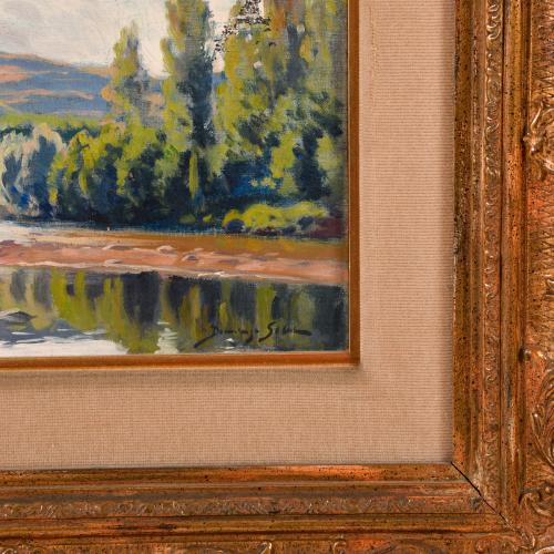 DOMINGO SOLER (1871-1951). "Paisaje".