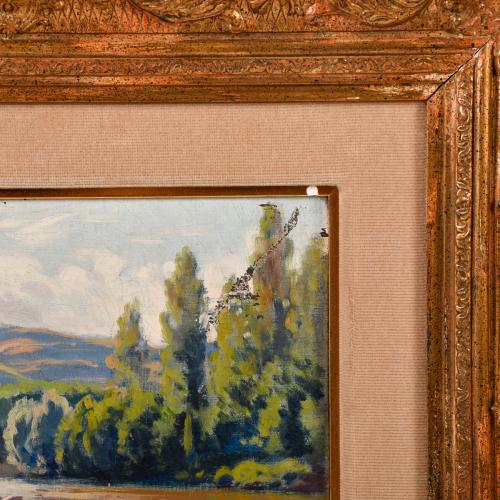 DOMINGO SOLER (1871-1951). "Paisaje".