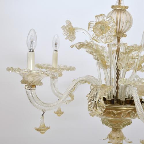 Lámpara de techo, estilo Rococó, siglo XX