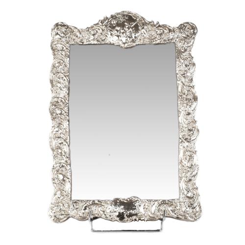 Espejo inglés de sobremesa, estilo Victoriano