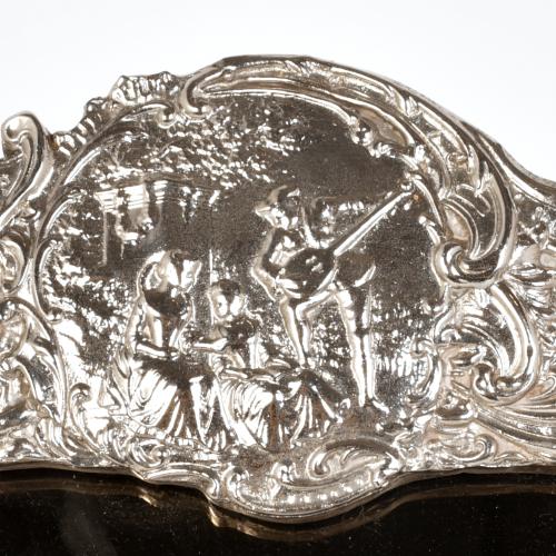 Espejo inglés de sobremesa, estilo Victoriano