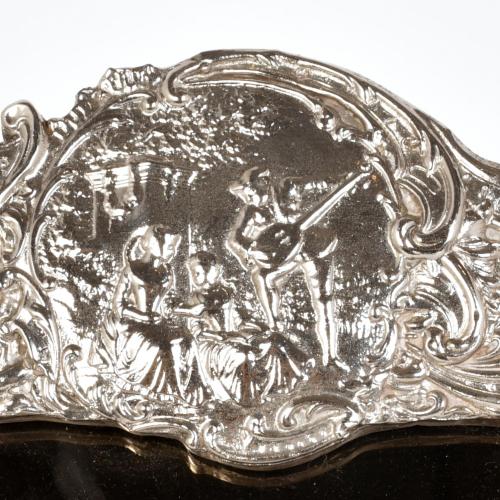 Espejo inglés de sobremesa, estilo Victoriano